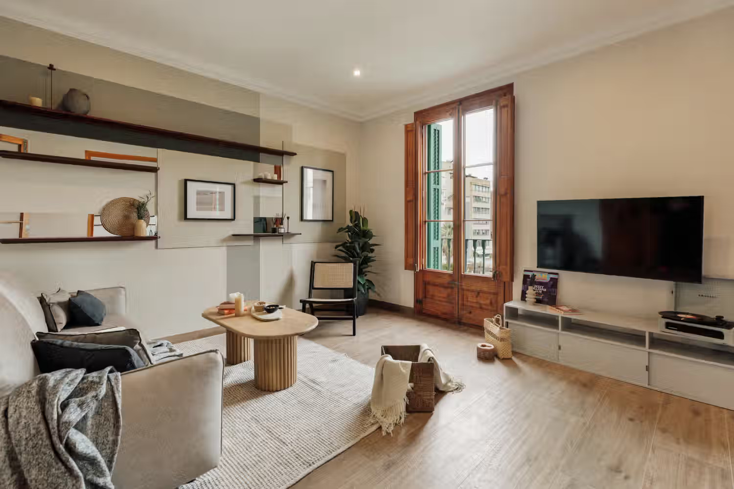 Appartement rénové avec balcon et vue sur Montjuïc - Appartement vendu à Poble-sec Barcelone
